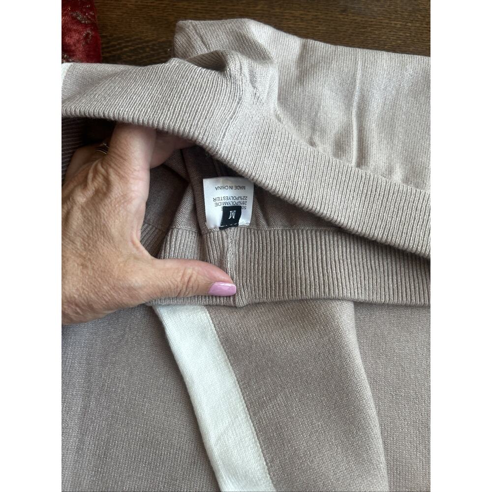 ZESICA Women's 2 Piece Fall Outfit Long Sleeve V Neck Knit Sweater Top & pants - Picture 12 of 13